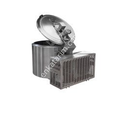 520 lt açık tip, monofaze 2 sağım süt soğutma tankı