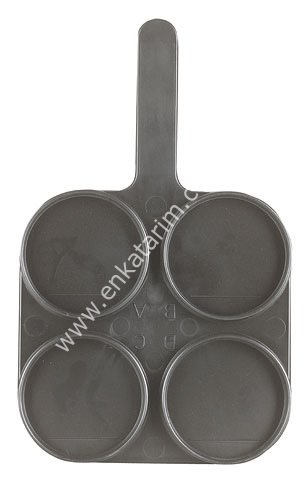 Shalm mastitis test plakası, siyah