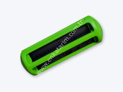 100 x 34.5 mm ekstra büyük kafesli tüp mıknatıs, yeşil