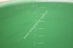 12 lt yemleme kovası, yeşil