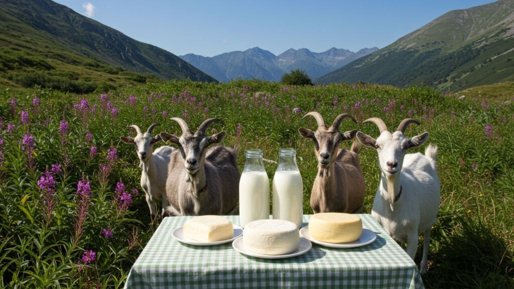Keçi sütünden yapılmış ürünlerin yükselişi ve keçi sütü sağımı