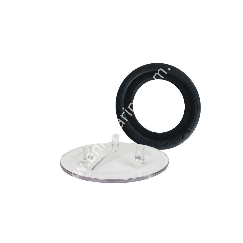 3 çıkışlı Ø 210 mm polikarbon güğüm kapağı seti