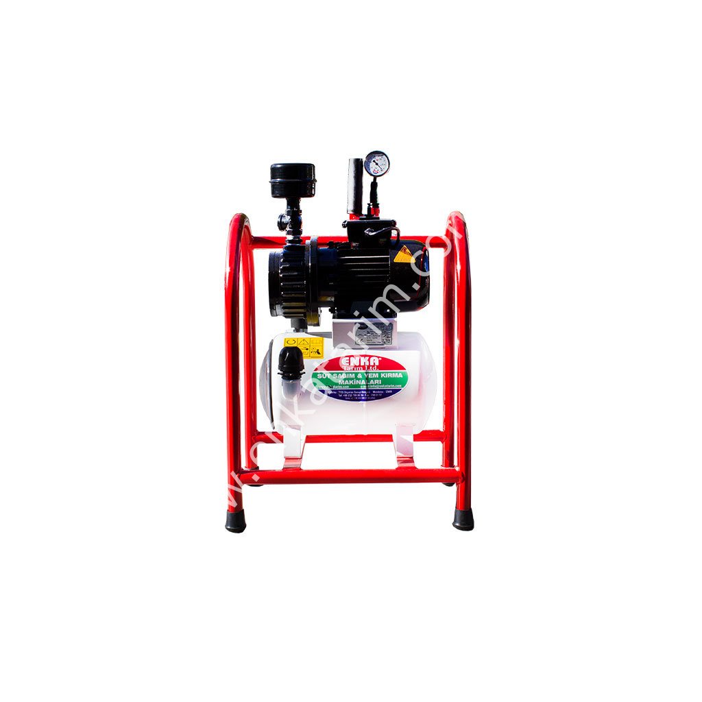 375 lt sabit tip 85 mm 1.1 kW vakum pompası, kuru