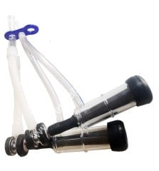 Otomatik otomatlı, kauçuk memelikli, ekonomik keçi sağım demedi