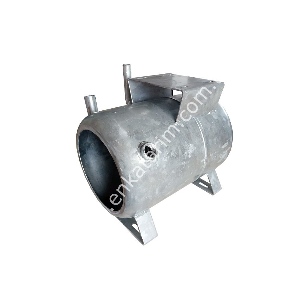 Büyük polikarbon kapaklı, 3/4'' plastik regülatörlü, galvanizli, malzemesiz, kuru tip vakum kazanı