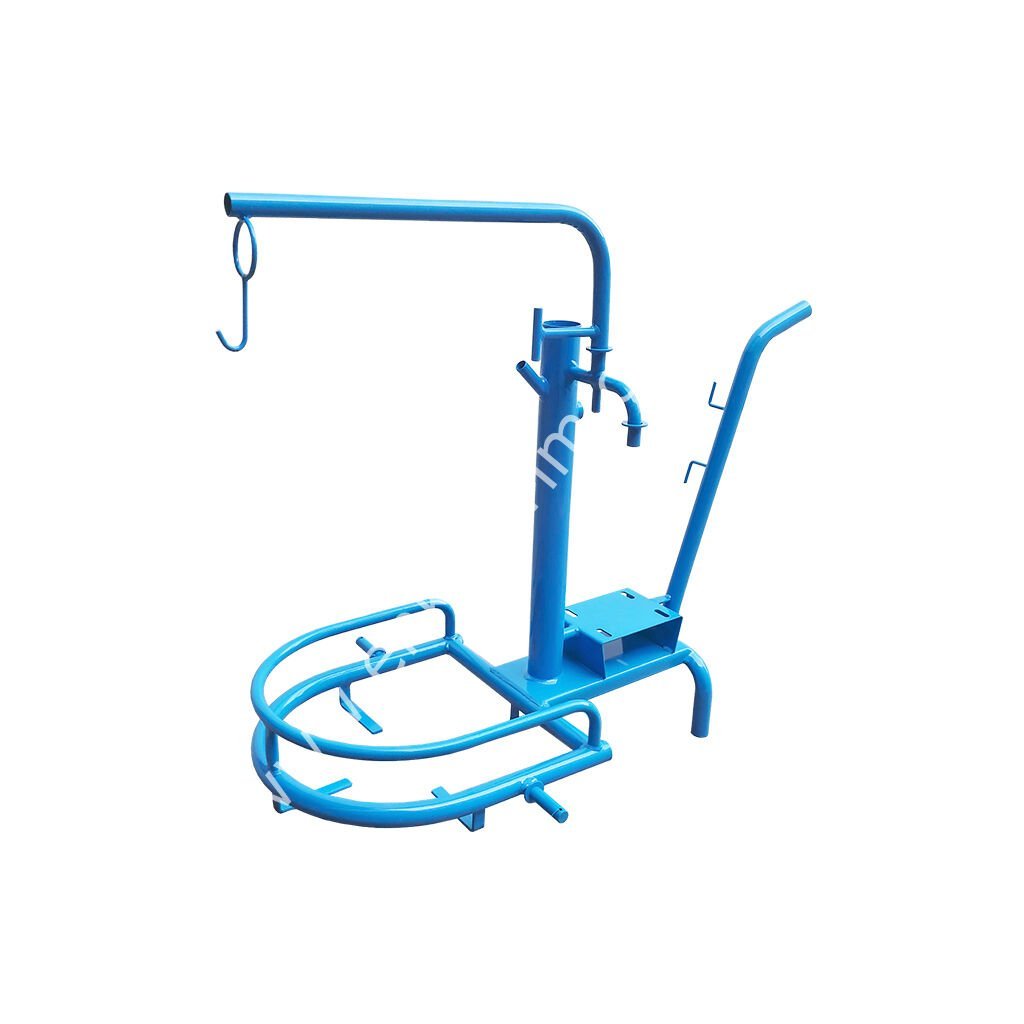 Elektrostatik boyalı şase, SM 700 tek güğüm tek sağım süt sağım makinesi için