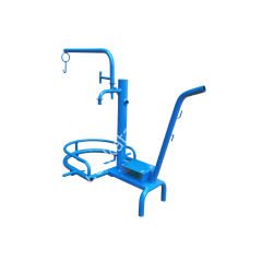 Elektrostatik boyalı şase, SM 700 tek güğüm tek sağım süt sağım makinesi için