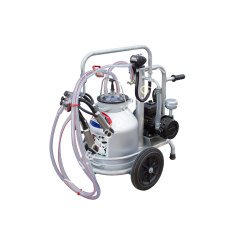 SM 700K tek güğüm tek sağım alüminyum güğümlü kuru süt sağım makinesi, inek için, kompakt