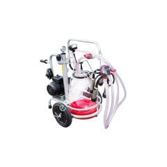 SM 700K tek güğüm tek sağım şeffaf güğümlü kuru süt sağım makinesi, inek için, kompakt