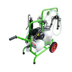 SM 750 tek güğüm tek sağım alüminyum güğümlü damlama yağlı süt sağım makinesi, inek için