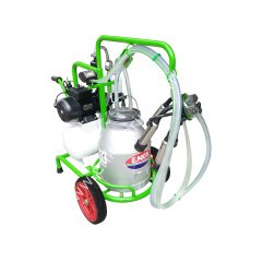 SM 750 tek güğüm tek sağım alüminyum güğümlü damlama yağlı süt sağım makinesi, inek için