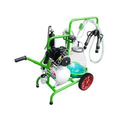 SM 750 tek güğüm tek sağım şeffaf güğümlü damlama yağlı süt sağım makinesi, inek için