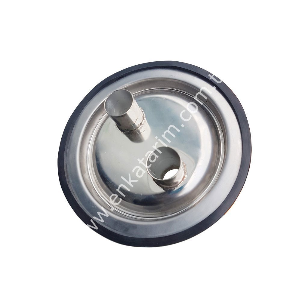 Ø 40 / Ø 40 mm borulu transfer güğüm kapağı seti, Ø 210 - 217 mm ağızlı güğümler için