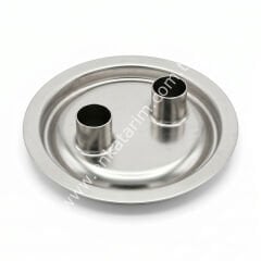 Ø 40 / Ø 40 mm borulu transfer güğüm kapağı, Ø 210 - 217 mm ağızlı güğümler için