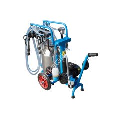 SM 300 tek güğüm çift sağım krom güğümlü damlama yağlı süt sağım makinesi, inek için, borulu