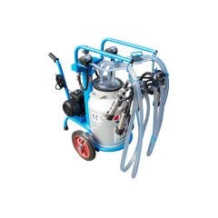 SM 300 tek güğüm çift sağım alüminyum güğümlü damlama yağlı süt sağım makinesi, inek için, borulu