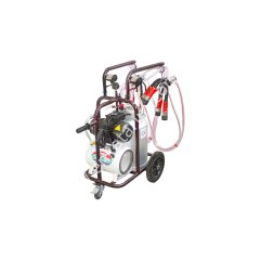 SM 400 tek güğüm çift sağım alüminyum güğümlü damlama yağlı süt sağım makinesi, inek için