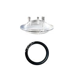 Ø 210 - 217 mm 3 çıkışlı polikarbon güğüm kapağı seti