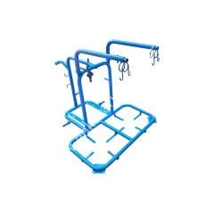 Elektrostatik boyalı şase, SM 600 çift güğüm çift sağım süt sağım makinesi için