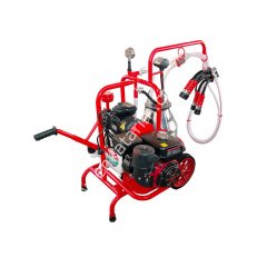 SM 750 tek güğüm tek sağım krom güğümlü kuru benzin motorlu süt sağım makinesi, inek için