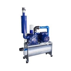 750 l/dk monofaze vakum pompası ünitesi