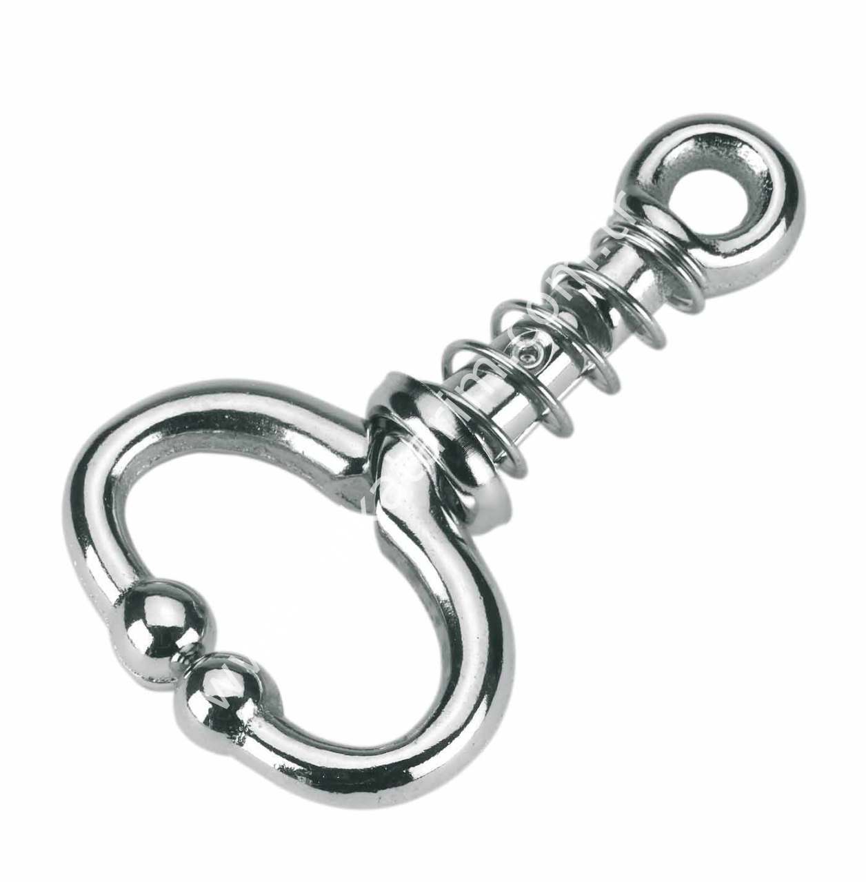 11 cm nikel kaplı demir burunsallık (muşet)