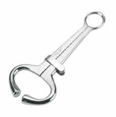 19 cm paslanmaz burunsallık (muşet)