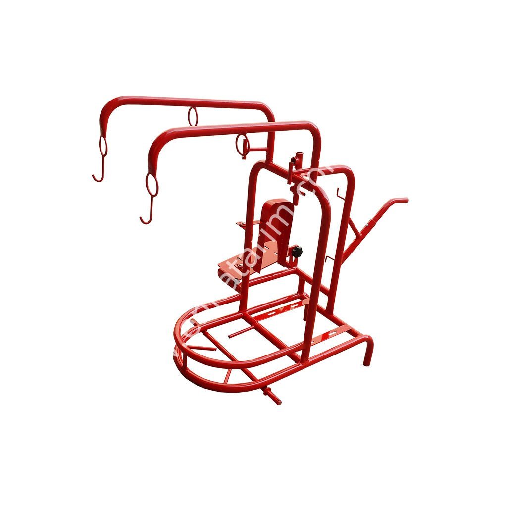 Elektrostatik boyalı şase, SM 250 tek güğüm çift sağım benzin motorlu süt sağım makinesi için