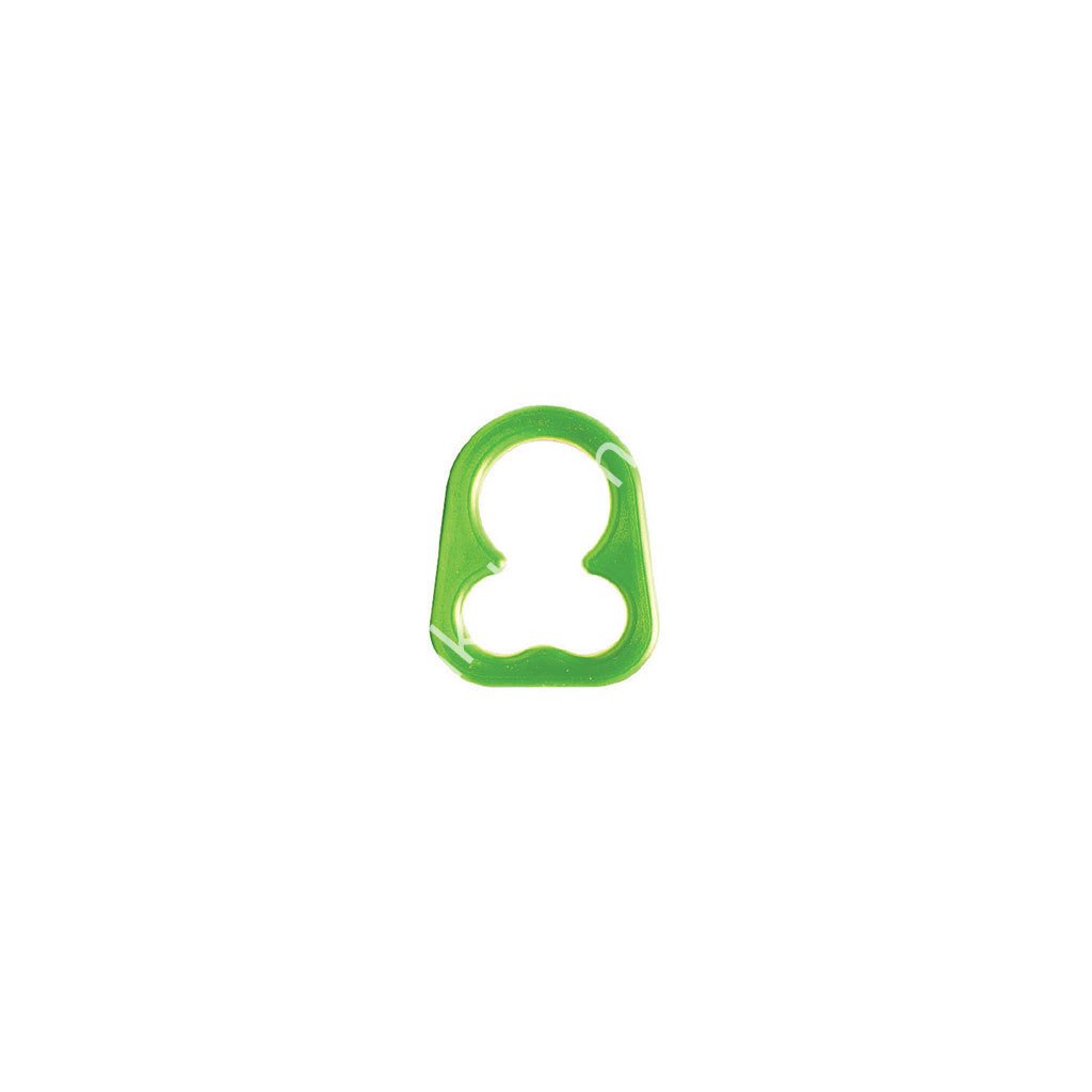 Süt ve ikiz hortum için hortum kelepçesi, yeşil