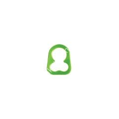 Süt ve ikiz hortum için hortum kelepçesi, yeşil