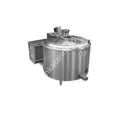 430 lt açık tip, monofaze 2 sağım süt soğutma tankı