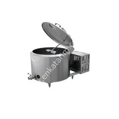 430 lt açık tip, monofaze 2 sağım süt soğutma tankı