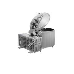 430 lt açık tip, monofaze 2 sağım süt soğutma tankı