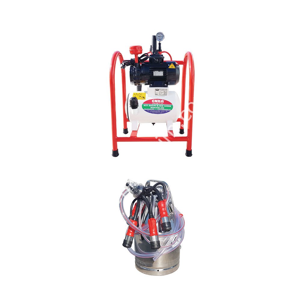 SM 850 tek güğüm tek sağım krom güğümlü sabit tip kuru süt sağım makinesi, inek için