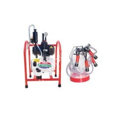 SM 800 tek güğüm tek sağım şeffaf güğümlü sabit tip damlama yağlı süt sağım makinesi, inek için