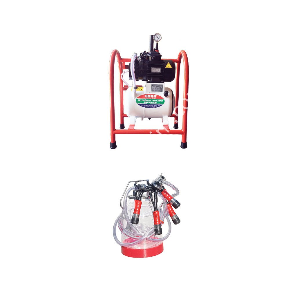 SM 800 tek güğüm tek sağım şeffaf güğümlü sabit tip turbo yağlı süt sağım makinesi, inek için
