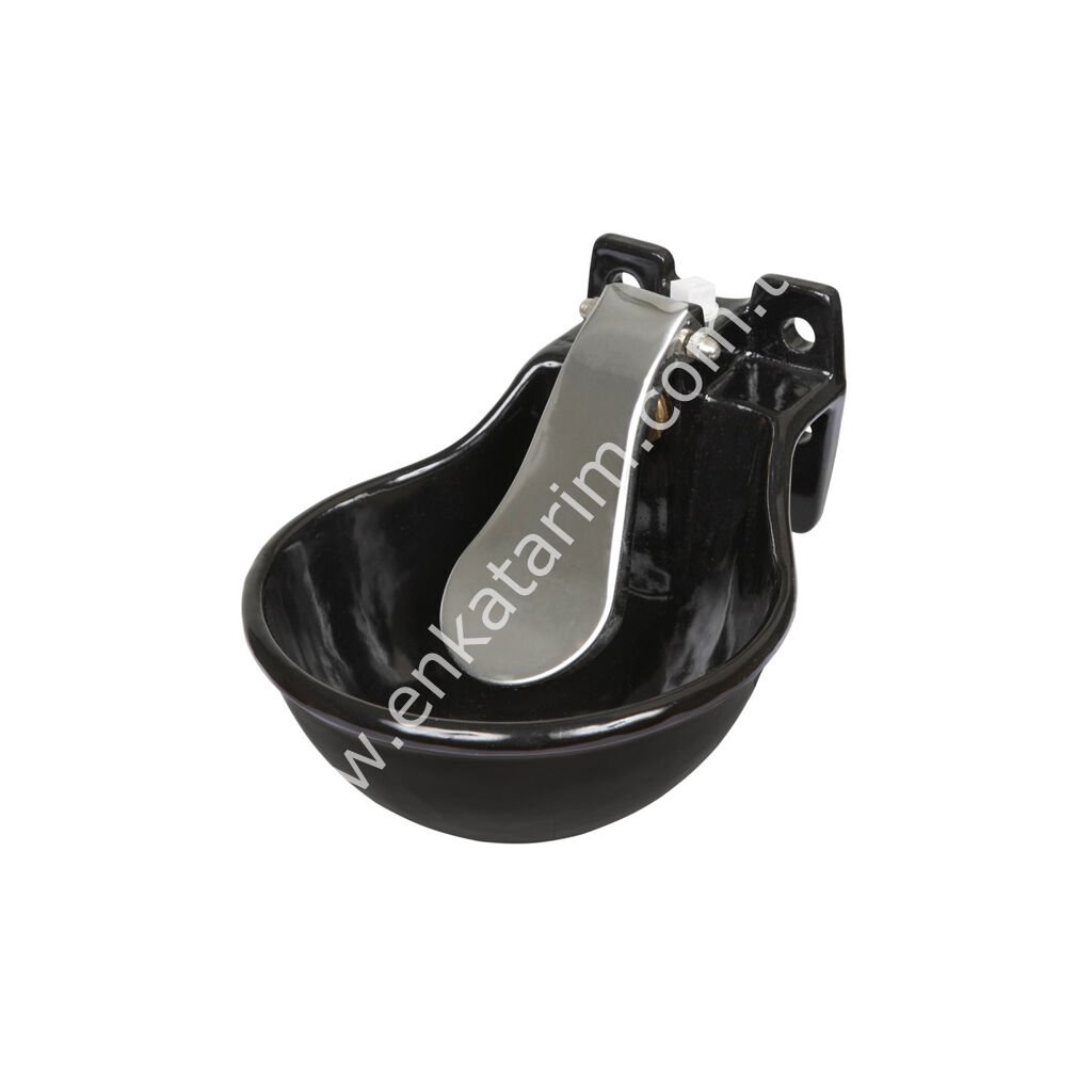 Toz boyalı 1.45 lt paslanmaz dilli döküm yalak