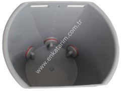 3 emzikli plastik 8 lt skalalı oğlak ve kuzu emzirme kovası