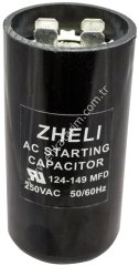 250V / 124-149 uF motor kondansatörü