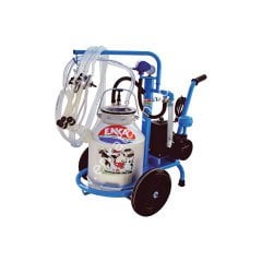 SM 700 KK tek güğüm çift sağım alüminyum güğümlü kuru süt sağım makinesi, keçi için