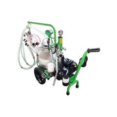 SM 700 KK tek güğüm çift sağım alüminyum güğümlü damlama yağlı süt sağım makinesi, keçi için