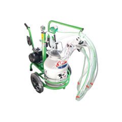 SM 700 KK tek güğüm çift sağım alüminyum güğümlü damlama yağlı süt sağım makinesi, keçi için