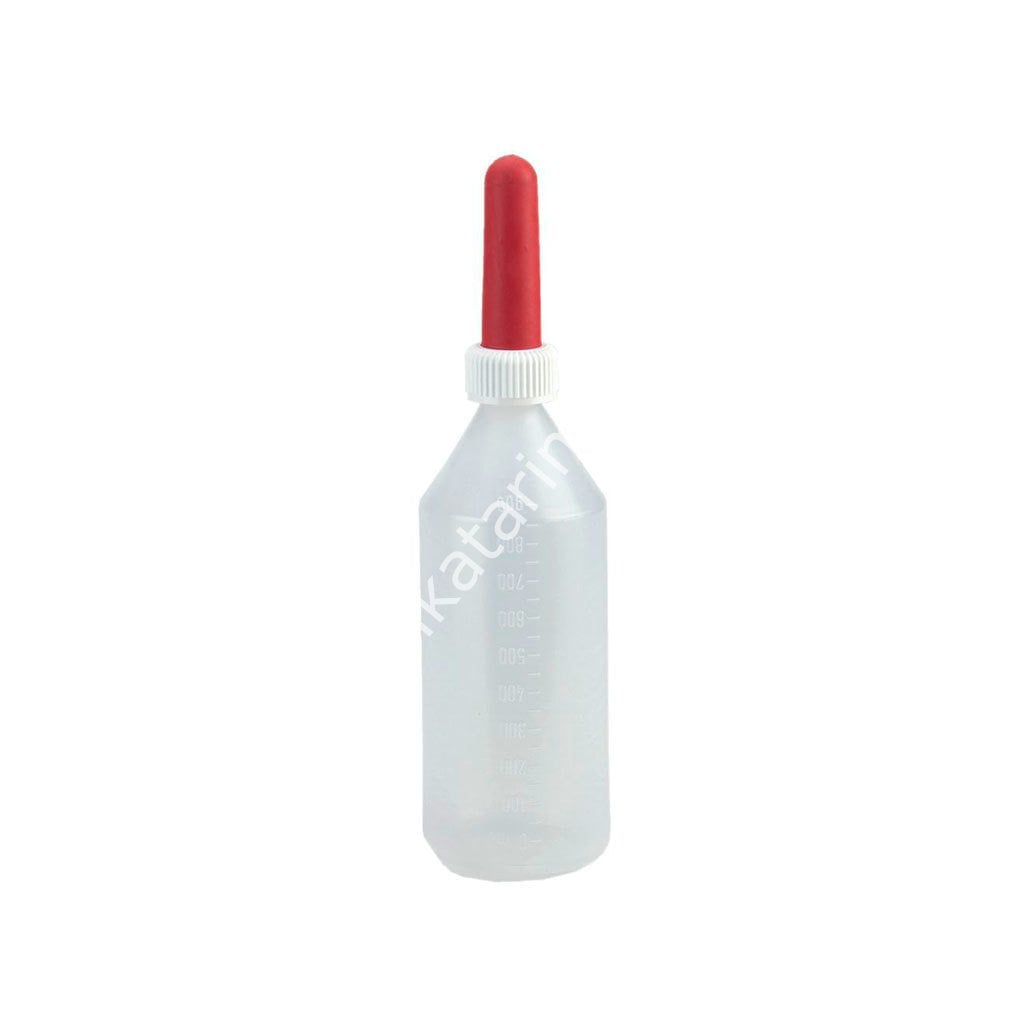 1 lt yuvarlak buzağı biberonu