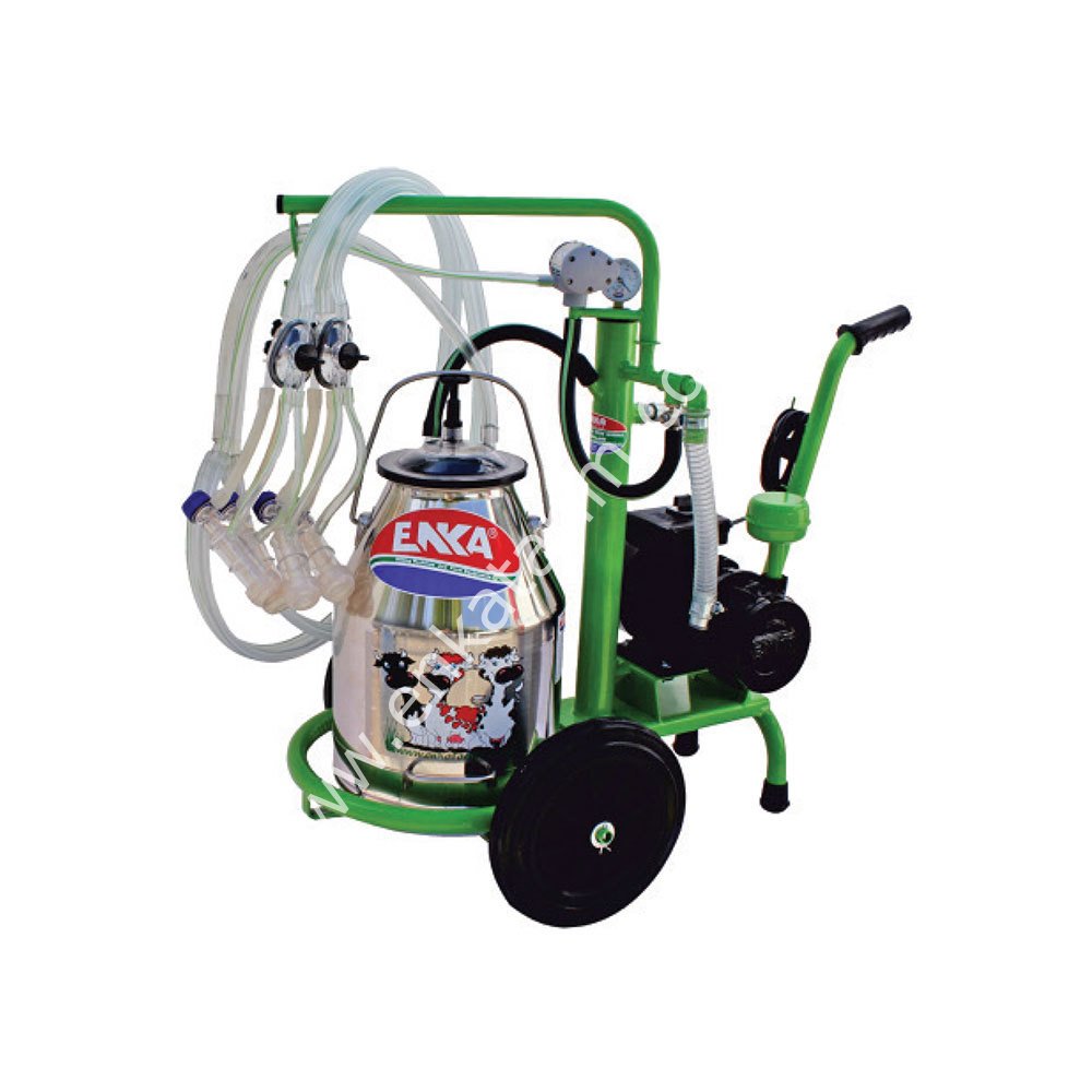 SM 700 KK tek güğüm çift sağım krom güğümlü kuru süt sağım makinesi, koyun için