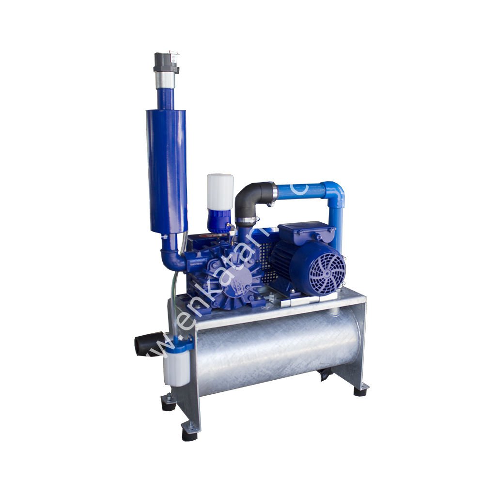 500 l/dk monofaze vakum pompası ünitesi