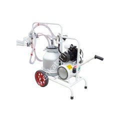 SM 750 KK tek güğüm çift sağım alüminyum güğümlü kuru süt sağım makinesi, keçi için