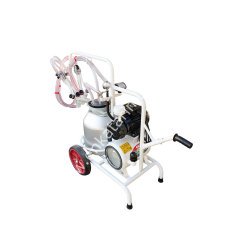 SM 750 KK tek güğüm çift sağım alüminyum güğümlü damlama yağlı süt sağım makinesi, keçi için