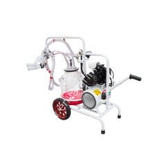 SM 750 KK tek güğüm çift sağım şeffaf güğümlü kuru süt sağım makinesi, koyun için