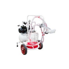 SM 750 KK tek güğüm çift sağım şeffaf güğümlü kuru süt sağım makinesi, koyun için