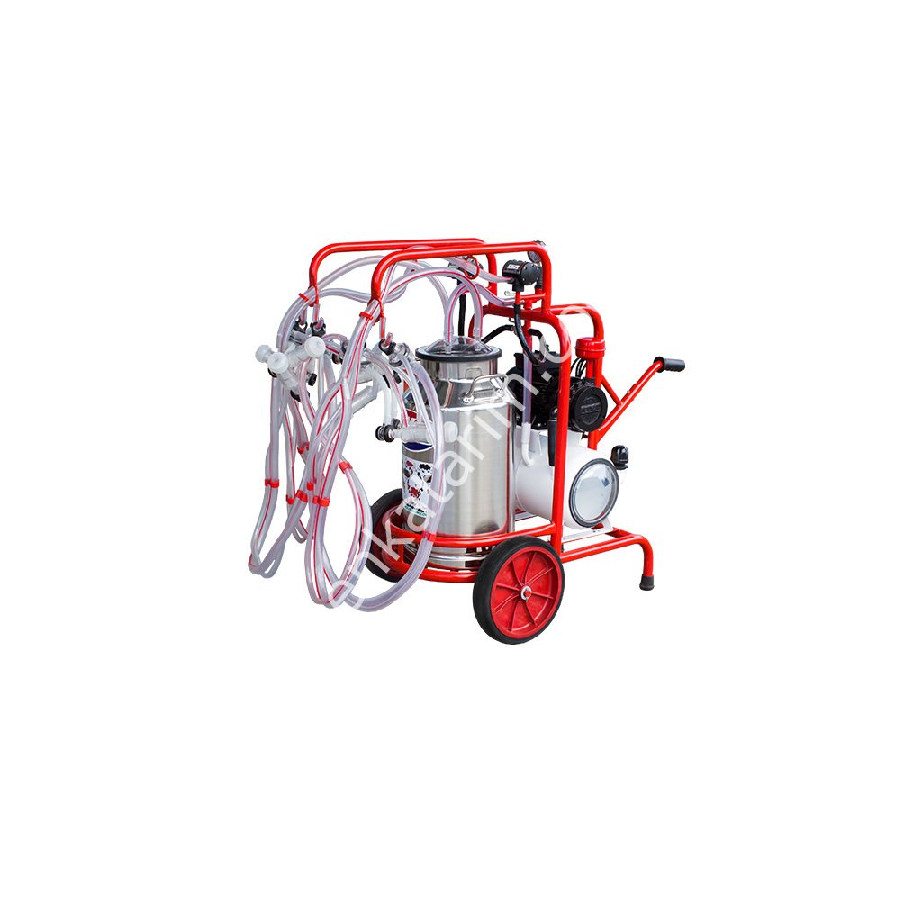 SM 250 KK tek güğüm dört sağım krom güğümlü kuru süt sağım makinesi, keçi için